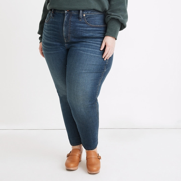 Madewell Petite Curvy High Rise Skinny Jeans - Picture 1 of 11